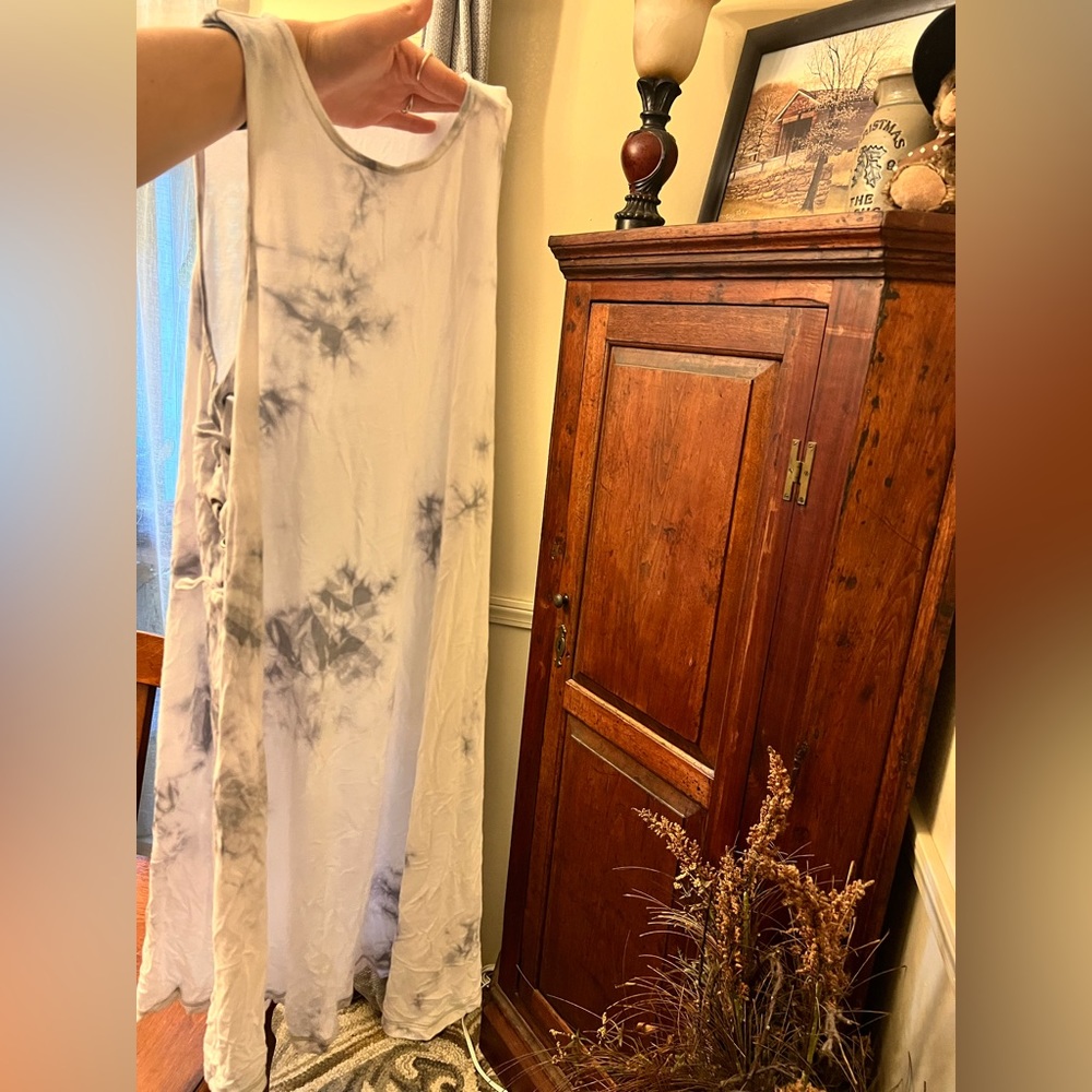 American eagle ‘tie sides’ white dress